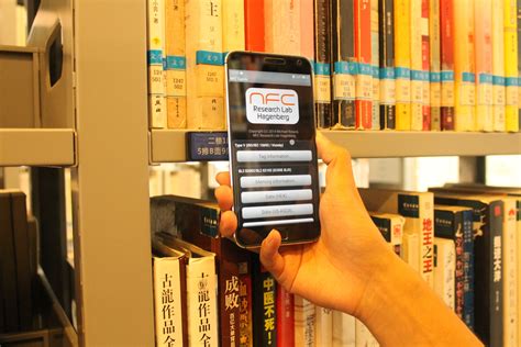 RFID Library Bookshelf Tag 